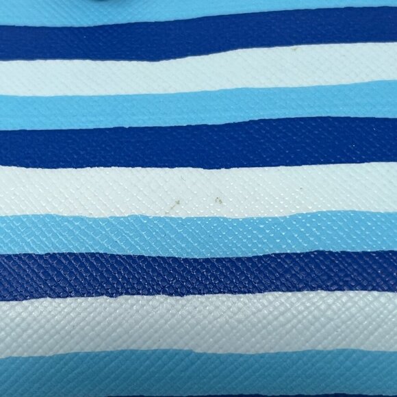 Kate Spade Schuyler Wave Stripe Medium Company Bifold Wallet blue - Picture 5 of 11